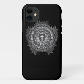 “CHRISTIAN GIFTS” Luther Rose Christian Jesus Lord iPhone 11 Case