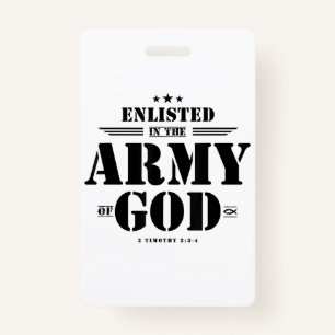Christian gifts religious bible verse scriptures G ID Badge