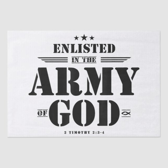 Christian gifts religious bible verse scriptures G Tissue Paper (Front)