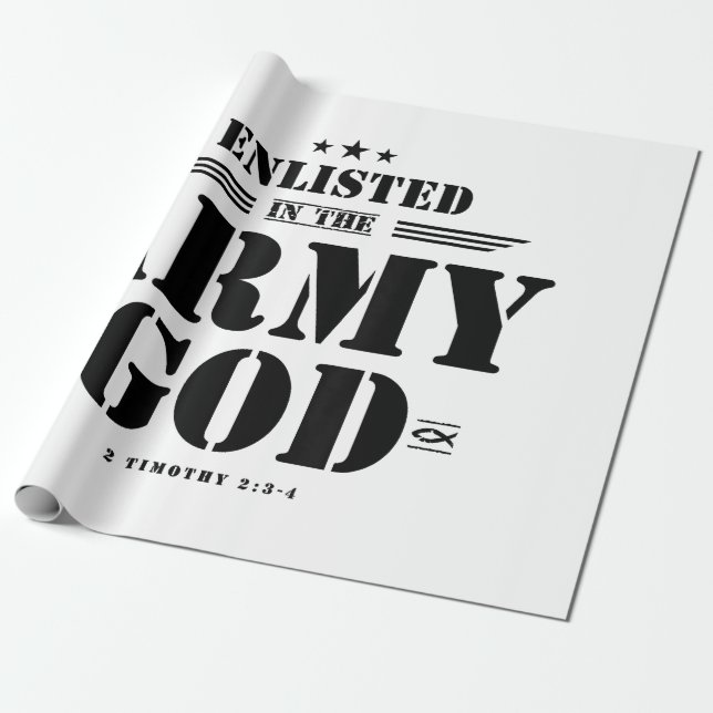 Christian gifts religious bible verse scriptures G Wrapping Paper (Unrolled)