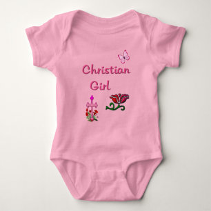 Christian Girl  Baby Bodysuit