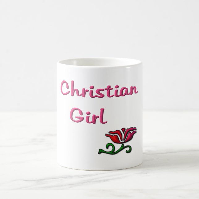 Christian Girl Coffee Mug (Center)