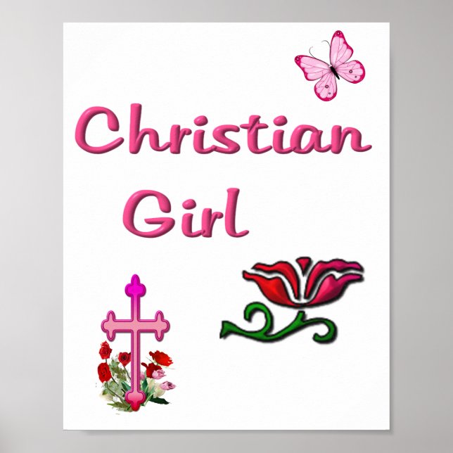 Christian Girl  Poster (Front)
