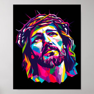 Christian God Christus Religious Believe Blessed F Poster