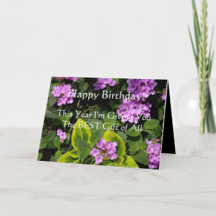 Christian Gospel Birthday Card