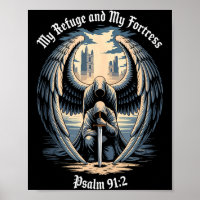 Christian Gothic Guardian Angel Bible Quote Psalm