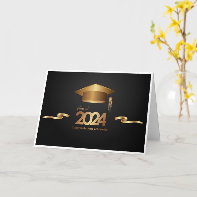 Christian Graduation Card (Yellow Flower)