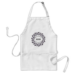 Christian Grateful Thankful Blessed Inspirational Standard Apron