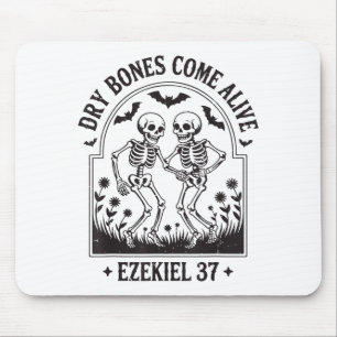 Christian Halloween Dry Bones Come Alive Funny Jes Mouse Mat