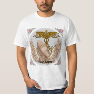 Christian Hands  Nurse  t-shirt