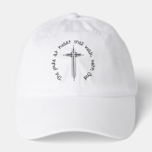 Christian Hat Faith Hat Cross Hat