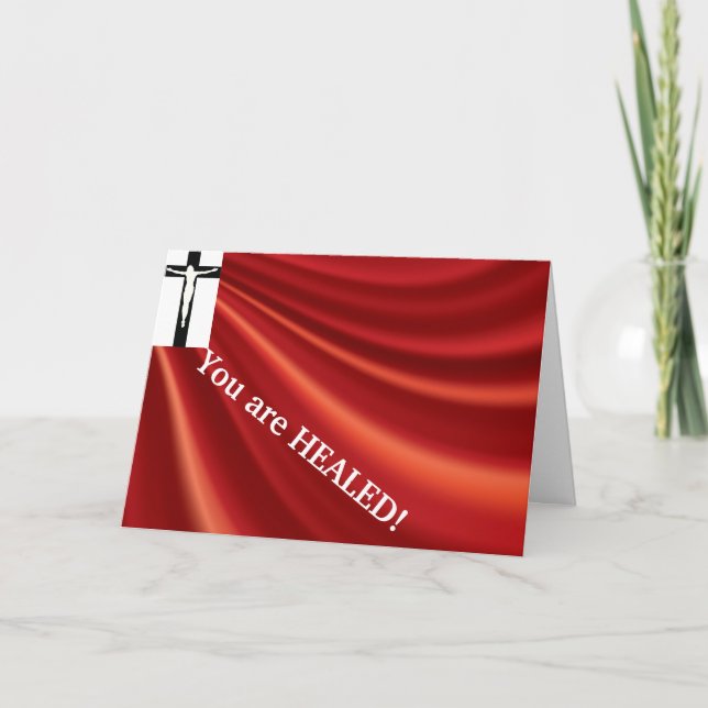 Christian Healing Card (Front)