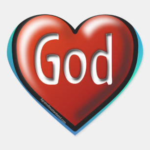 Christian Heart Sticker