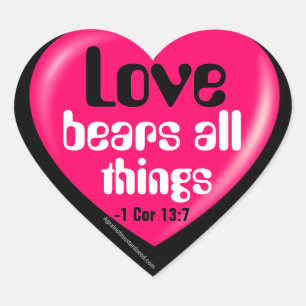 Christian Heart Sticker