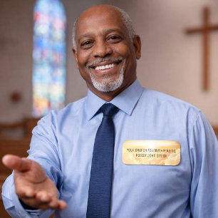 Christian Heavenly Cloud Church  Name Tag