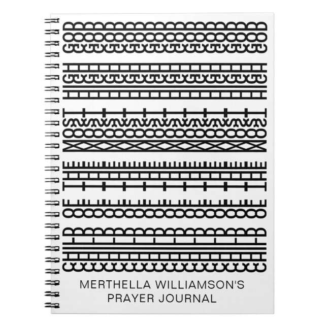 Christian Hidden Message CHILD MOST HIGH GOD  Notebook (Front)