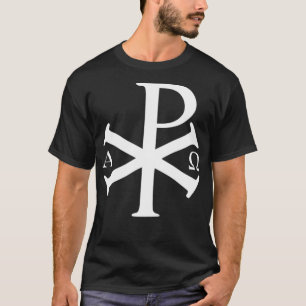 Christian History Alpha Omega Chi Rho byzantine Ch T-Shirt