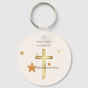 Christian Holiday Church Favour: Bulk Keychain