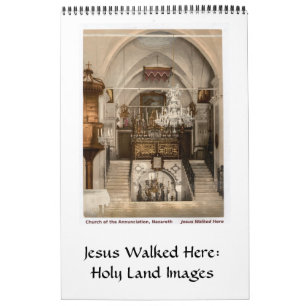 Christian Holy Land Sacred Sites Calendar