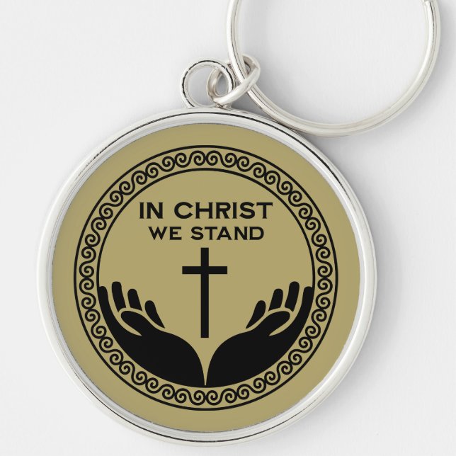 Christian House Blessing Key Ring (Front)