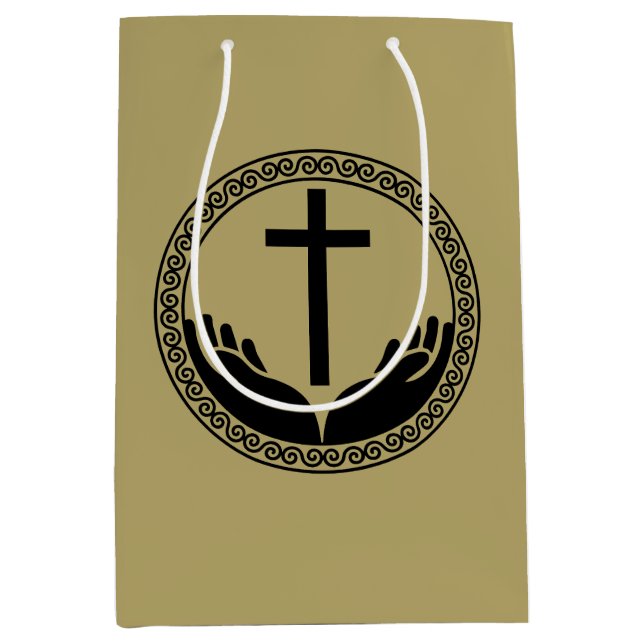 Christian House Blessing Medium Gift Bag (Front)
