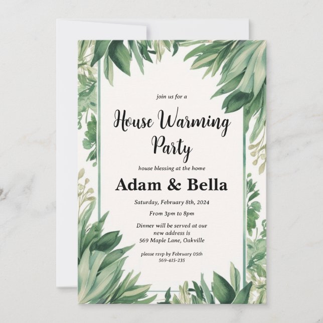 christian housewarming invitation (Front)