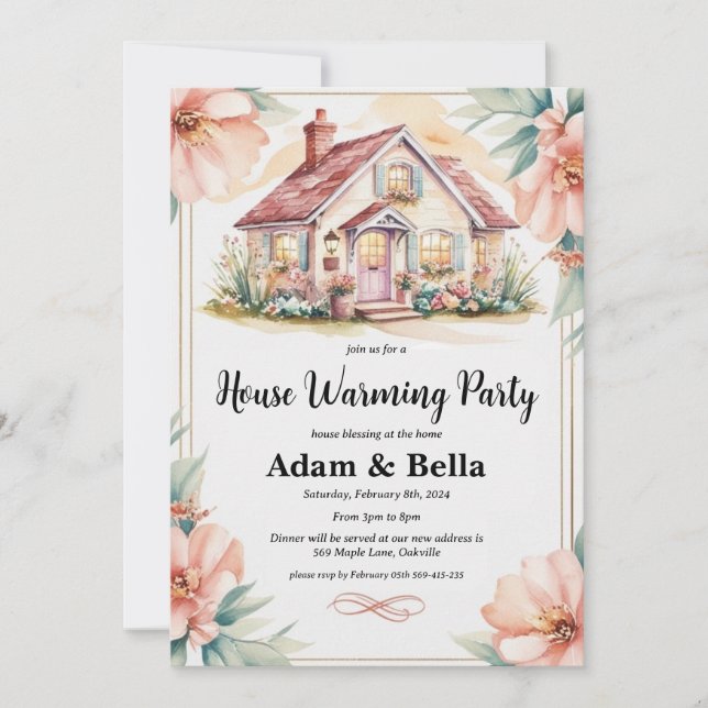christian housewarming invitation (Front)