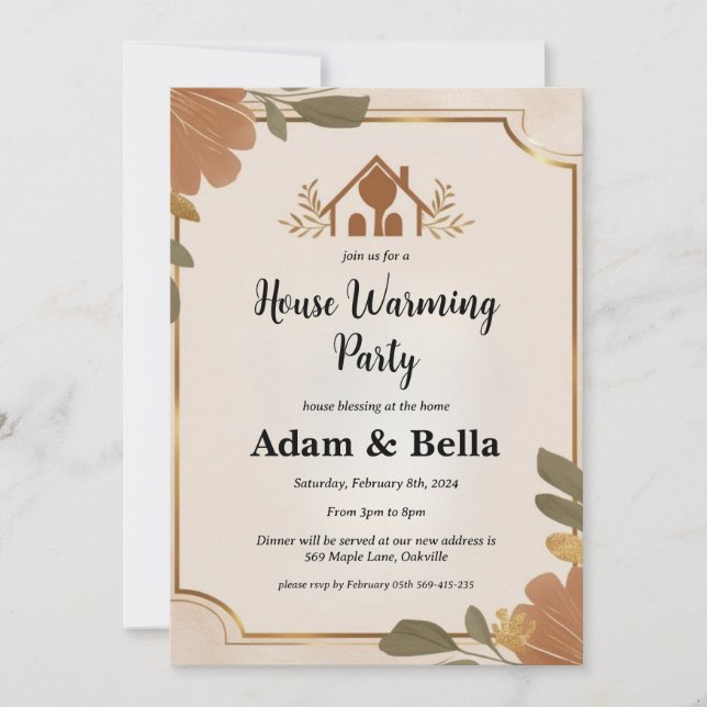 christian housewarming invitation (Front)