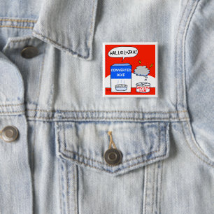 Christian Humor Cartoon Funny Button