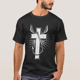Christian Hunting & Fishing Faith Outdoors T-Shirt