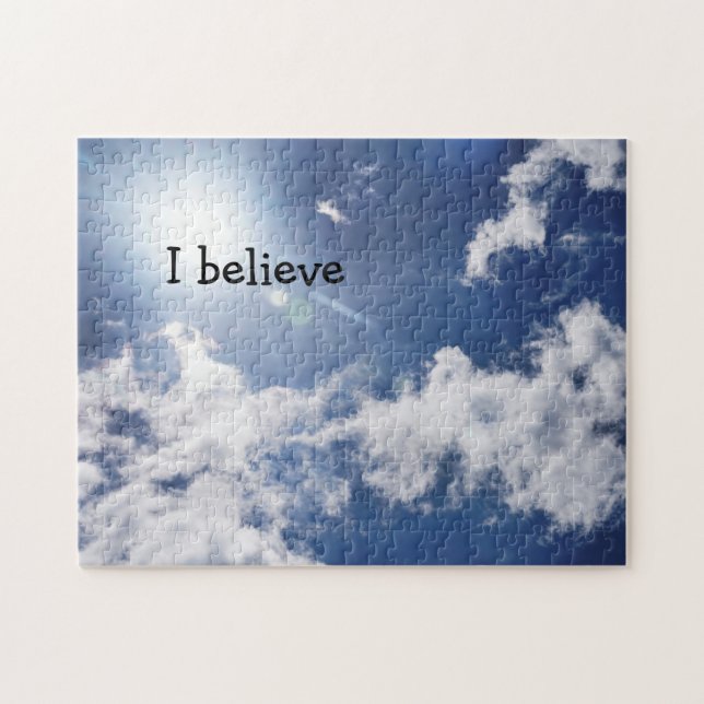 Christian I Believe Jigsaw Puzzles For Adults (Horizontal)