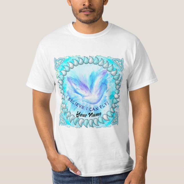Christian I Can Fly   T-Shirt (Front)