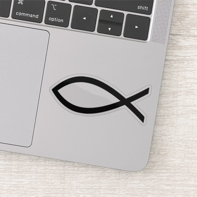 Christian Ichthus Fish Symbol (Detail)