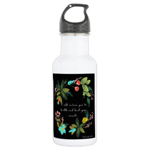 Christian inspirational Art - Jeremiah 30:17 532 Ml Water Bottle