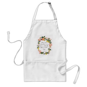 Christian inspirational Art - Proverbs 14:26 Standard Apron