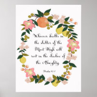 Christian inspirational Art - Psalm 91:1