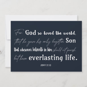 Christian Inspirational Bible Church Christmas Holiday Card