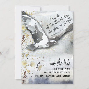 Christian Inspirational Graduation Save the Date
