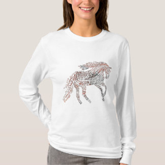 Christian Inspirational Horse Typography T-Shirt