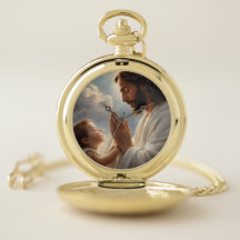 Christian Inspired Jesus and Small Child