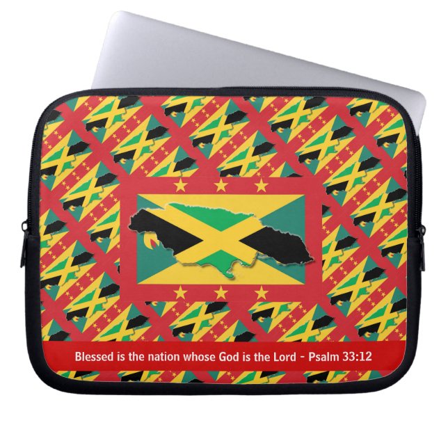 Christian JAMAICAN GRENADIAN Laptop Sleeve (Front)