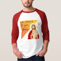 Christian Jesus Birthday Christmas Raglan