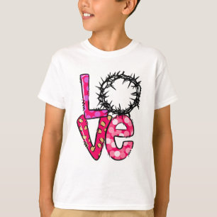 Christian Jesus Crown Love Easter T-Shirt