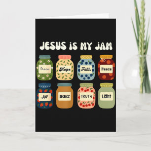 Christian Jesus Is My Jam And Im Here To Spread It Card