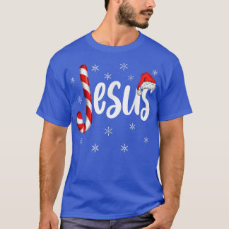 Christian Jesus Is The Reason Candy Cane Religious T-Shirt