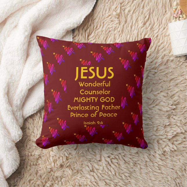 Christian JESUS Isaiah Christmas Cushion (Blanket)