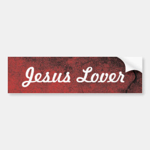 Christian Jesus Lover Bumper Sticker
