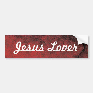 Christian Jesus Lover Bumper Sticker