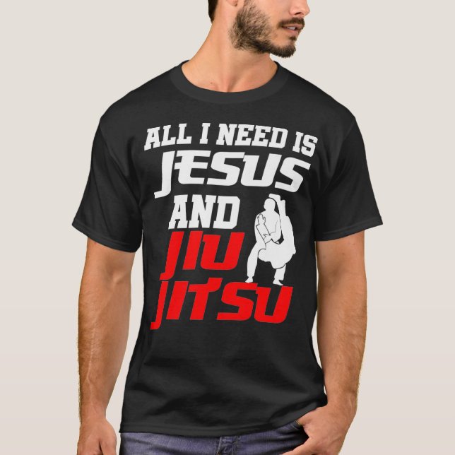 Christian Jiu Jitsu Jesus Brazilian Flag Shirt Mar (Front)