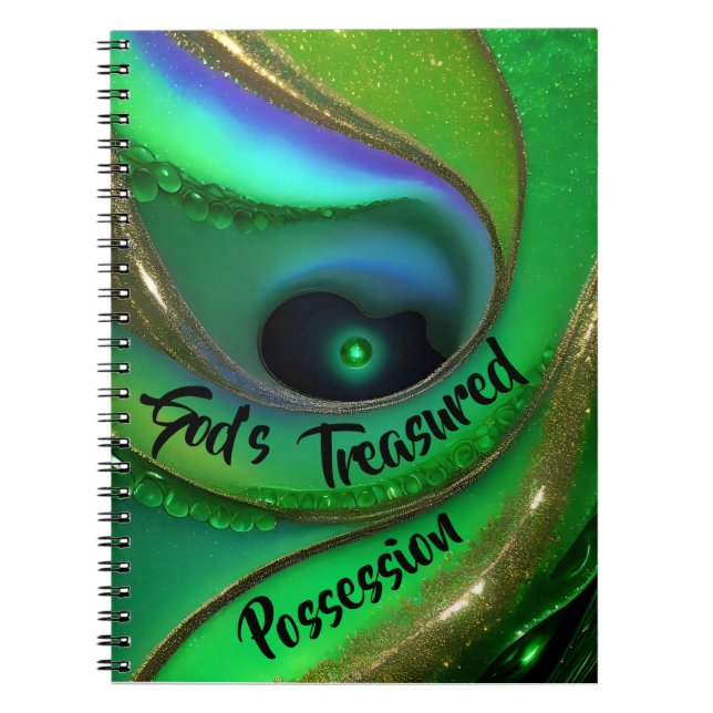 Christian Journal Spiral Notebook (Front)